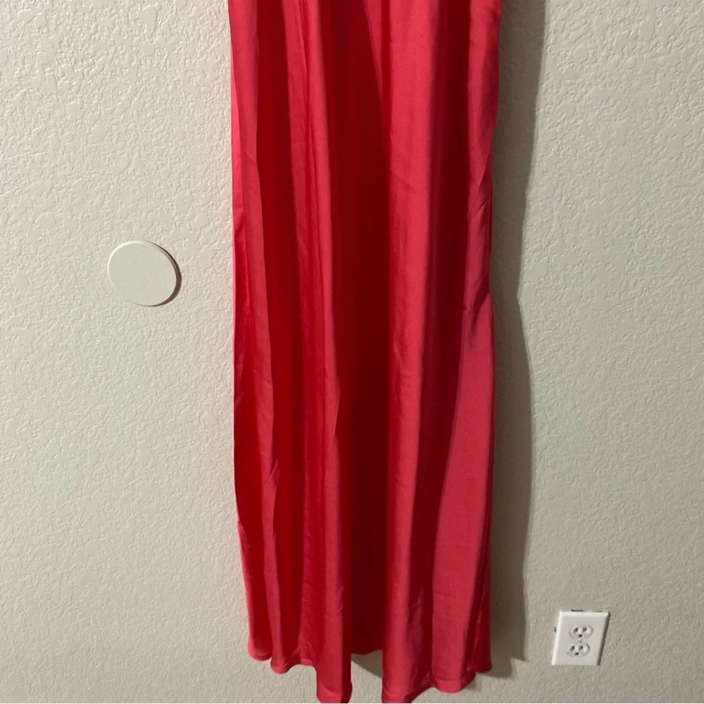 NEW Free People Happy Hour Midi Slip Strawberry Spritz